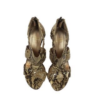 *Stuart Wietzman Studded Sandal Heels